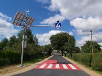 05Wyremontowana droga powiatowa w miejscowowci Lutowo