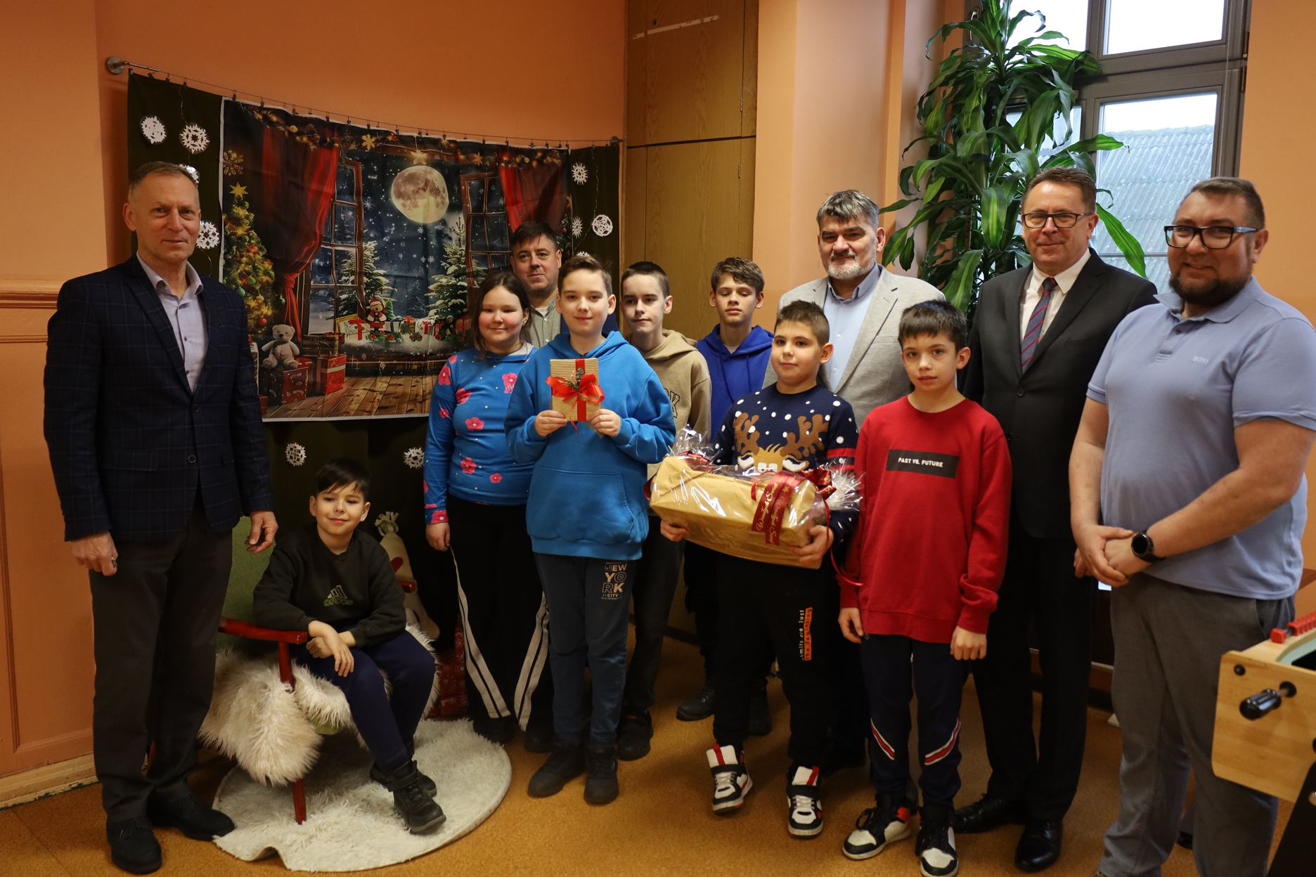 Świąteczna wizyta w Specjalnym Ośrodku Szkolno-Wychowawczym w Sępólnie Krajeńskim